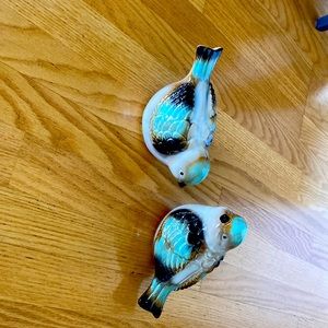 Ceramic love birds